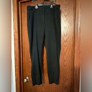 Express cropped skinny high rise black size 12
